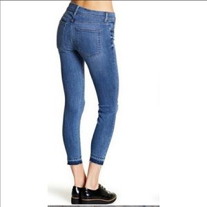 Pistola Raw Hem Ankle Skinny Jeans. Size 29